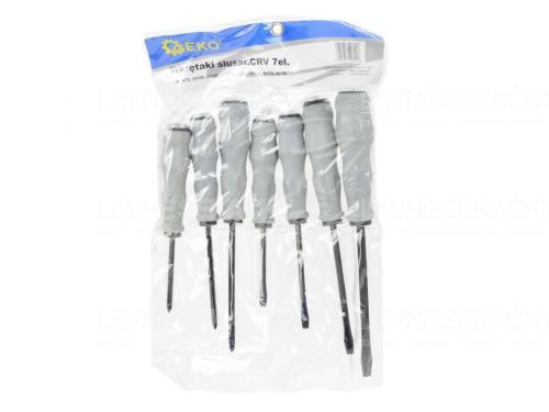 Smūginiai atsuktuvai, 7 vnt GEKO rinkinys